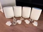 NETGEAR Orbi router + satellieten - 1x RBR50v2 en 3x RBS50v2, Computers en Software, Routers en Modems, Ophalen, Zo goed als nieuw