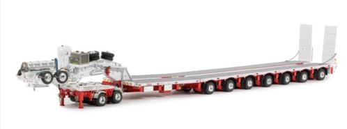 DRAKE WSI BOWERS 2X8 DOLLY + 7X8 STEERABLE LOW LOADER, Hobby en Vrije tijd, Modelauto's | 1:50, Nieuw, Bus of Vrachtwagen, Wsi