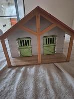 Houten Paarden/koeienstal., Ophalen, Gebruikt, Poppenhuis