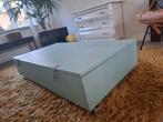 Salontafel, opbergkist op wieltjes, 120x65, Ophalen, Gebruikt, 50 tot 100 cm, 50 tot 100 cm