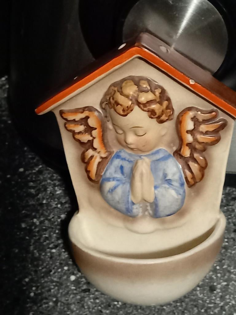 Hummel Keramische Doopfontein Engel 1950, Ophalen of Verzenden