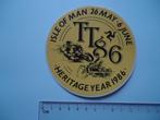 sticker oud TT ASSEN 1986 Isle of man motorrace heritage gb, Verzenden, Zo goed als nieuw, Bedrijf of Vereniging