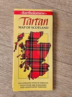Tartan Map of Scotland, Boeken, Atlassen en Landkaarten, Verenigd Koninkrijk, Ophalen of Verzenden, 1800 tot 2000, Landkaart