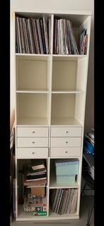 Boekenkast ikea met 6 lades,  kast gratis 220 cm, Huis en Inrichting, Kasten | Boekenkasten, Ophalen, Gebruikt, 50 tot 100 cm