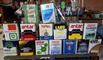 Partij vintage olieblikken 15st, Ophalen of Verzenden, Gebruikt