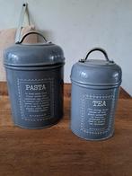 Riverdale blikken thee en pasta, Antiek en Kunst, Ophalen