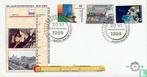 FDC E266 Nederlandse Spoorwegen 1989 NL onbeschreven, Postzegels en Munten, Postzegels | Eerstedagenveloppen, Nederland, Ophalen of Verzenden