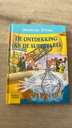 Geronimo Stilton - De ontdekking van de superparel, Ophalen of Verzenden, Zo goed als nieuw, Geronimo Stilton