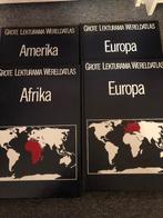 Boeken; Grote Lekturama Wereldatlas 4 delen (prijs voor set), Overige atlassen, Ophalen of Verzenden, Zo goed als nieuw, 1800 tot 2000
