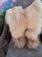 Vintage Moonboots Jaren 70, Beige, Snowboots, Ophalen of Verzenden, Moonboot