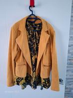 norah maat 46 bikerjack, Kleding | Dames, Jasjes, Kostuums en Pakken, Geel, Maat 46/48 (XL) of groter, Ophalen of Verzenden, Norah