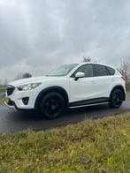 Mazda CX-5 2.0 GT-M Skyactiv-g 160pk 4WD Aut 2013 Wit, Auto's, Mazda, Automaat, 1800 kg, Zwart, 4 cilinders