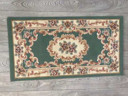Retro vloerkleed 60x110 cm groen (4 stuks), Huis en Inrichting, Stoffering | Tapijten en Kleden, Zo goed als nieuw, 50 tot 100 cm