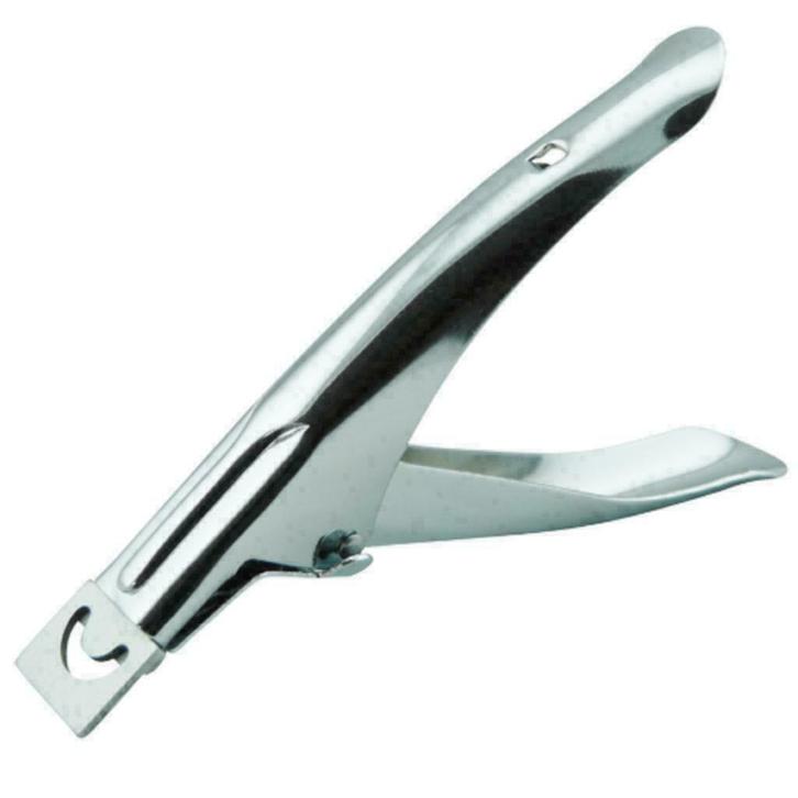 Nagelknipper voor kunstnagels, kleur zilver, nageltips., Sieraden, Tassen en Uiterlijk, Uiterlijk | Cosmetica en Make-up, Ophalen of Verzenden