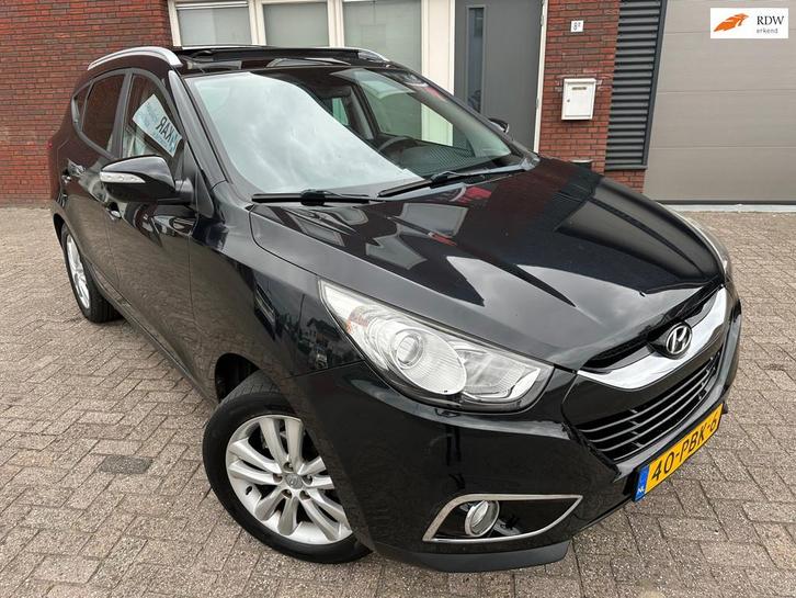 Hyundai Ix35 2.0i i-Catcher / Schuifdak / Leder / Navi / Cam, Auto's, Hyundai, Bedrijf, Te koop, iX35, ABS, Achteruitrijcamera