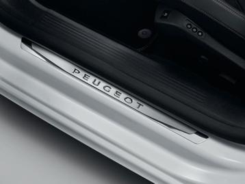 Stainless steel front door sill protectors Peugeot 508 (R8) beschikbaar voor biedingen