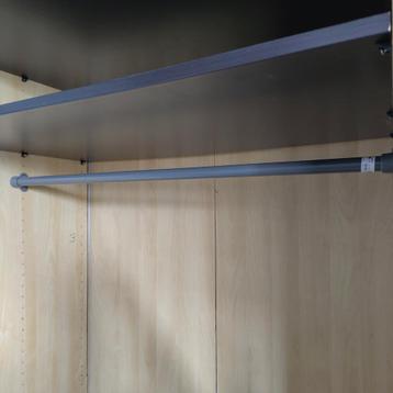 KOMPLEMENT Kledingroede 100cm - Donkergrijs beschikbaar voor biedingen