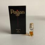 Vintage miniatuur parfumflesje Pagan van Joval, Ophalen of Verzenden, Gebruikt, Miniatuur, Gevuld