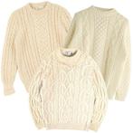 Wollen Truien Fisher Sweaters Vintage Mix Wollen Kabeltruien, Vintagie, Maat 46/48 (XL) of groter, Haulerwijk, Ophalen of Verzenden