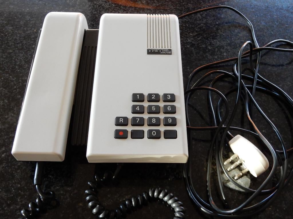 TRITEL DAVOS VINTAGE VASTE TELEFOON, Telecommunicatie, Vaste telefoons | Niet Draadloos, Ophalen of Verzenden, Zo goed als nieuw