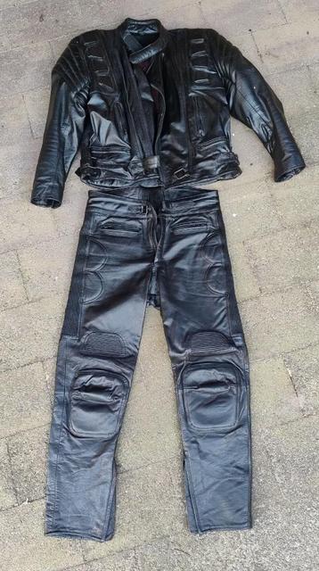schitterend echt lederen MOTORPAK broek met jack mt XL (23) beschikbaar voor biedingen