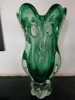 Kristal glas bohemian vaas, Antiek en Kunst, Ophalen of Verzenden