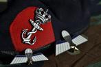 Miniatuur metalen parawing A (mariniers/luchtmobiel) gala, Nederland, Ophalen of Verzenden, Landmacht, Lintje, Medaille of Wings