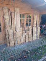 Droog eiken reststukken plankem schaaldelen rustiek douglas, Doe-het-zelf en Verbouw, Ophalen, 25 tot 50 mm, Eiken, Nieuw