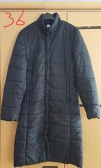 Lange dames jas, Ophalen of Verzenden, Zo goed als nieuw, Maat 36 (S), Zwart
