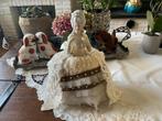 Half Doll met beentjes / Halfdoll Germany / Pompadour, Antiek en Kunst, Ophalen of Verzenden