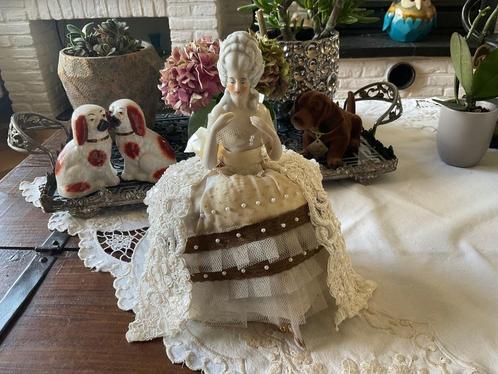 Half Doll met beentjes / Halfdoll Germany, Antiek en Kunst, Curiosa en Brocante, Ophalen of Verzenden