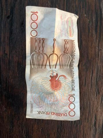 Belgisch bankbiljet 1000 frank – Grétry – 1982 serie beschikbaar voor biedingen