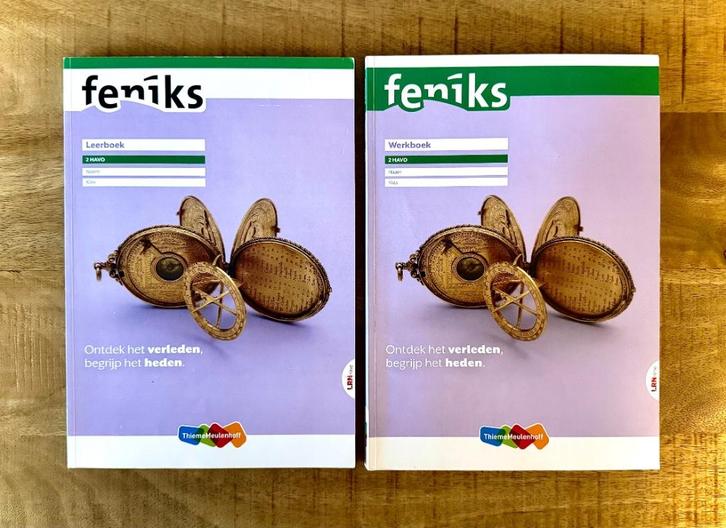 Feniks Geschiedenis 2 HAVO Leerboek en Werkboek. 3e Druk., Boeken, Schoolboeken, Zo goed als nieuw, Geschiedenis, HAVO, Ophalen of Verzenden