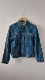 Vintage 70s 70505 denim jacket USA, Maat 46 (S) of kleiner, Gedragen, Blauw, Ophalen of Verzenden