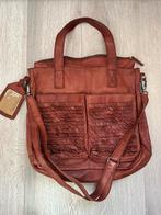 Cowboysbag tas leer, Ophalen of Verzenden, Zo goed als nieuw, Rood, Handtas