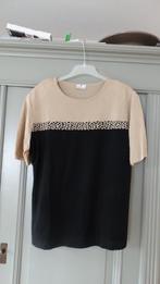 Frankenwalder zand/zwart gebreid truitje, maat 46, Overige kleuren, Verzenden, Maat 46/48 (XL) of groter, Frankenwalder