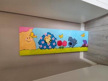 Woezel en Pip Schilderij Kindekamer beschikbaar voor biedingen