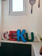 Vintage Reclame Letters - Unieke Decoratie, Ophalen, Gebruikt