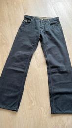Pall mall, herenbroek, zwart, lichtgrijs streepje, mt 34/34, Kleding | Heren, Broeken en Pantalons, Zwart, Overige maten, Ophalen of Verzenden