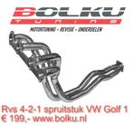 Mooi afgewerkt nieuw 4-2-1 spruitstuk voor golf 1, Ophalen of Verzenden