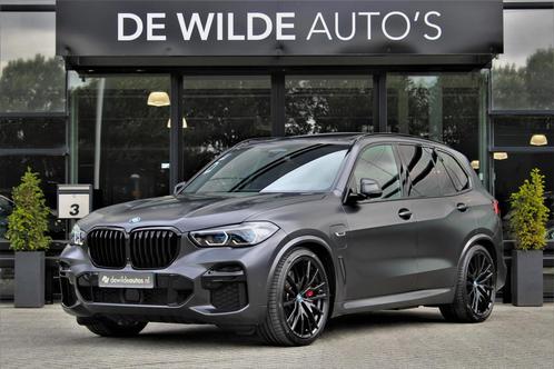 BMW X5 xDrive45e M-sport 394pk FrozenGrey Bowers&Wilkins Sky, Auto's, BMW, Bedrijf, Te koop, X5, 360° camera, 4x4, ABS, Achteruitrijcamera