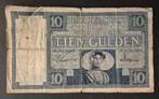 10 gulden 1929 Zeeuws Meisje, Postzegels en Munten, Bankbiljetten | Nederland, Ophalen, 10 gulden, Los biljet
