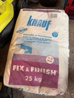 Knauf fix & finish 1zak, Doe-het-zelf en Verbouw, Ophalen of Verzenden, Zo goed als nieuw