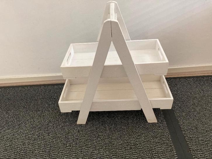 wit houten etagère voor in de keuken - Riverdale, Huis en Inrichting, Keuken | Keukenbenodigdheden, Zo goed als nieuw, Ophalen of Verzenden