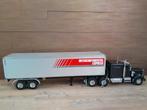 Tamiya King Hauler truck met trailer en zender, Hobby en Vrije tijd, Modelbouw | Radiografisch | Auto's, Schaal 1:14, Zo goed als nieuw