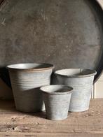 Zinken potten, Tuin, Minder dan 30 cm, Sliedrecht, Rond