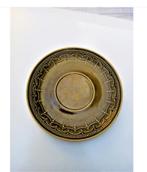 vintage tulowice  ceramics porselein mosgroen ontbijtbord, Antiek en Kunst, Ophalen of Verzenden