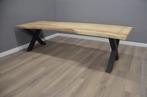 Suar Boomstamtafel (300 cm), Ophalen, Vijf personen of meer, 200 cm of meer, Metaal
