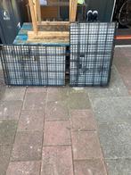 Hondenbench zwart 2x, Dieren en Toebehoren, Ophalen, Zo goed als nieuw