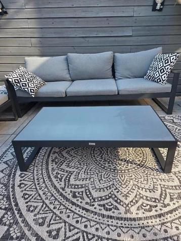 Vinci aluminium tuin loungetafel beschikbaar voor biedingen